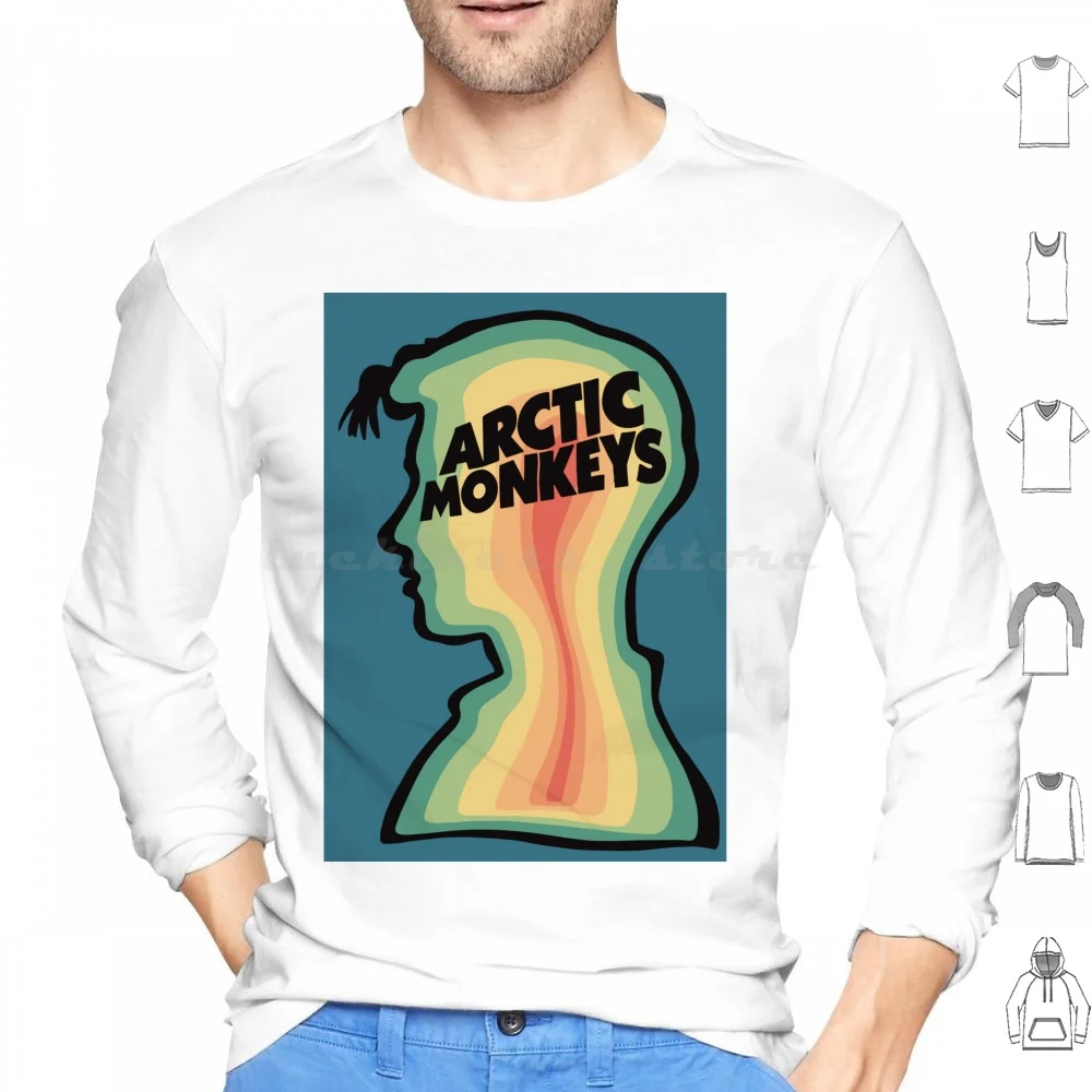 Alternative Music Indie Band Hoodies Long Sleeve Music Album Aesthetic Monkeys Exhibition Arctic Gallery Funny Arctic