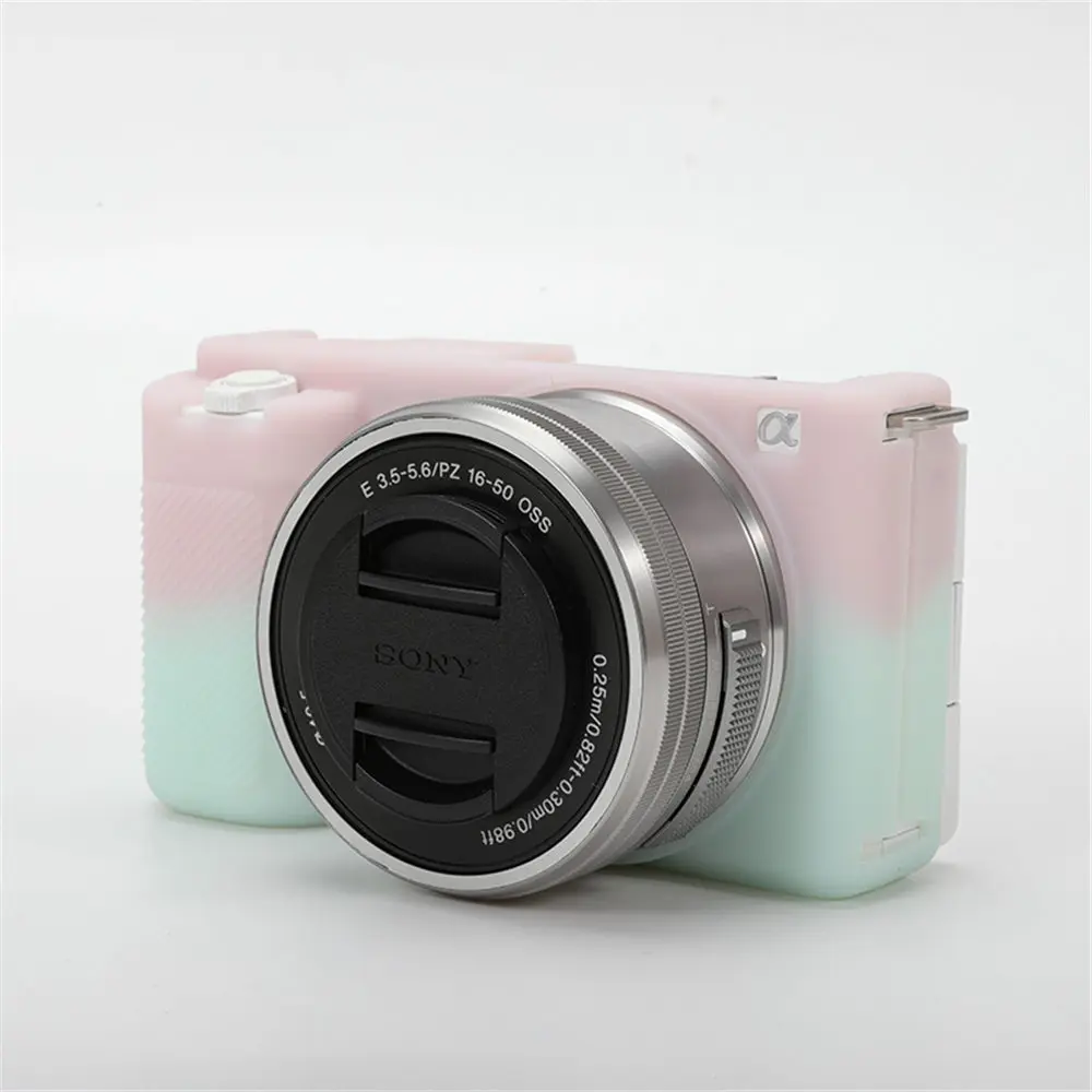 ZV-E10 Soft Silicone Camera Body Case For Sony ZV-E10 ZVE10 Protective Rubber Cover Skin