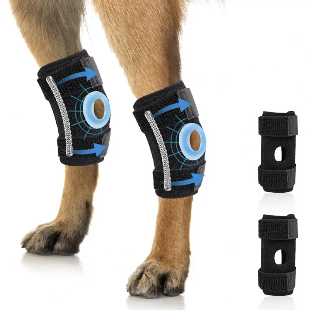 Dog Hock Support Canine Rear Leg Support Brace for Dog Hind Hock Joint Compression Wrap for Acl Ccl Injury Arthritis for Healing