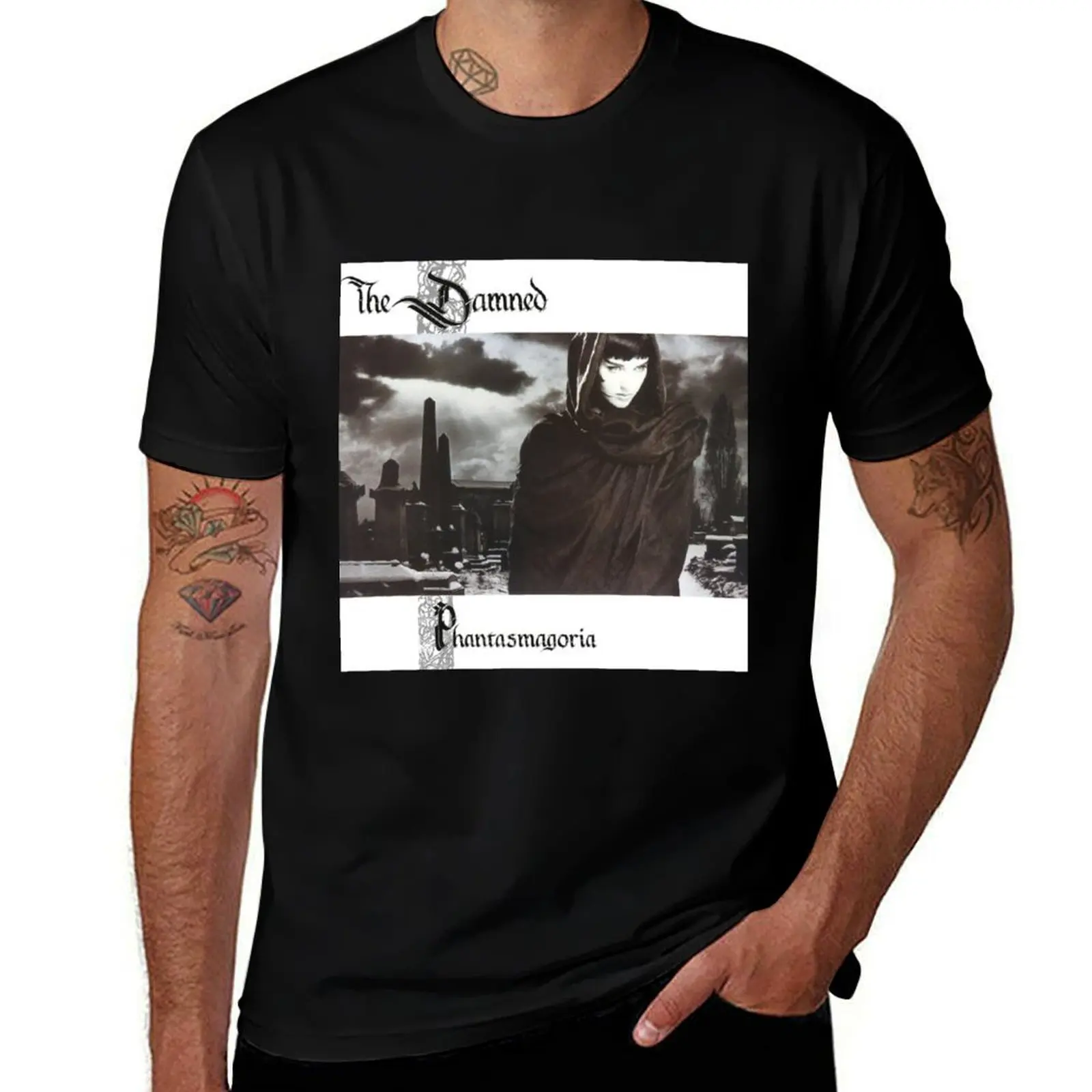 The Damned phantasmagoria T-Shirt Basic Short Sleeve Cotton Blend T-Shirt