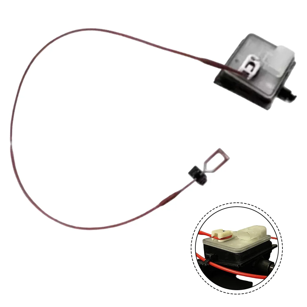 Black ABS Motor Fuel Flap Locking Motor Easy Installation High Universality Compatibility Non-deformable Car Maintenance