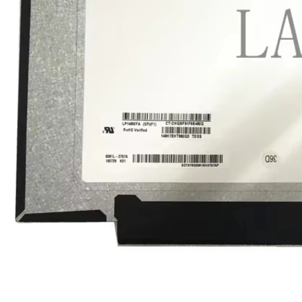 

LP140WFA SPF1 LP140WFA-SPD1 SPD3 SPD4 SPF2 SPC1 NV140FHM-N48 14.0 Inch LCD SCREEN PANEL Matrix 30 PIN EDP 1920X1080