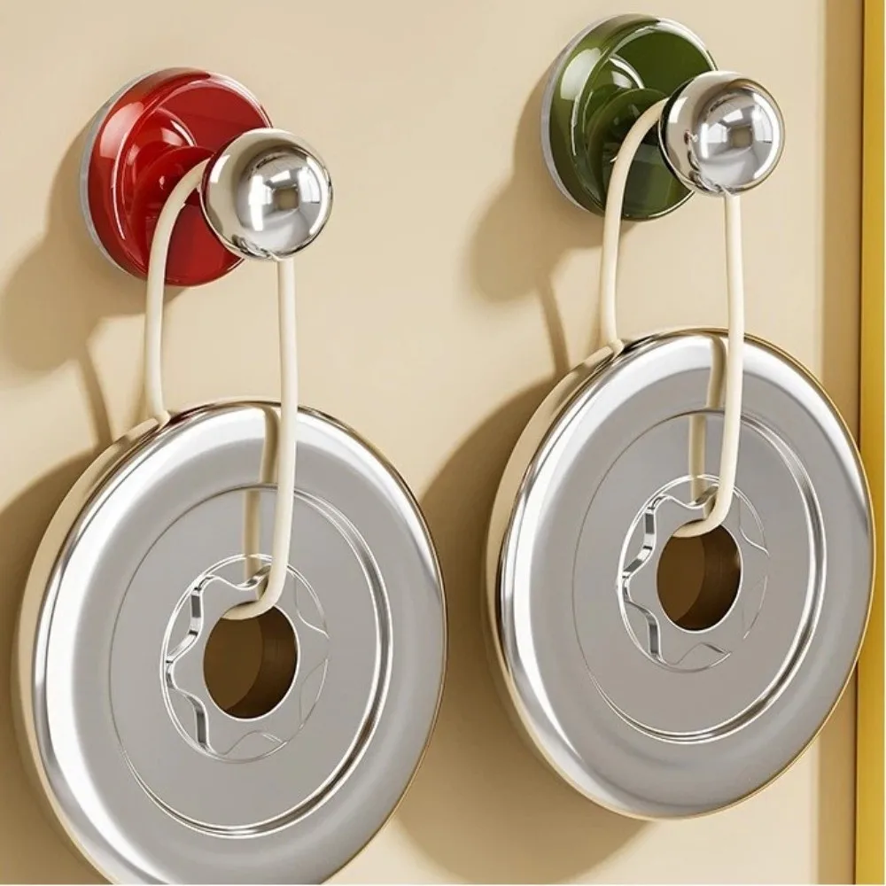 مقبض باب كوب شفط مضاد للانزلاق بدون حفر مقبض دش متعدد الوظائف مع كوب شفط وقبضة باب قابلة لإعادة الاستخدام