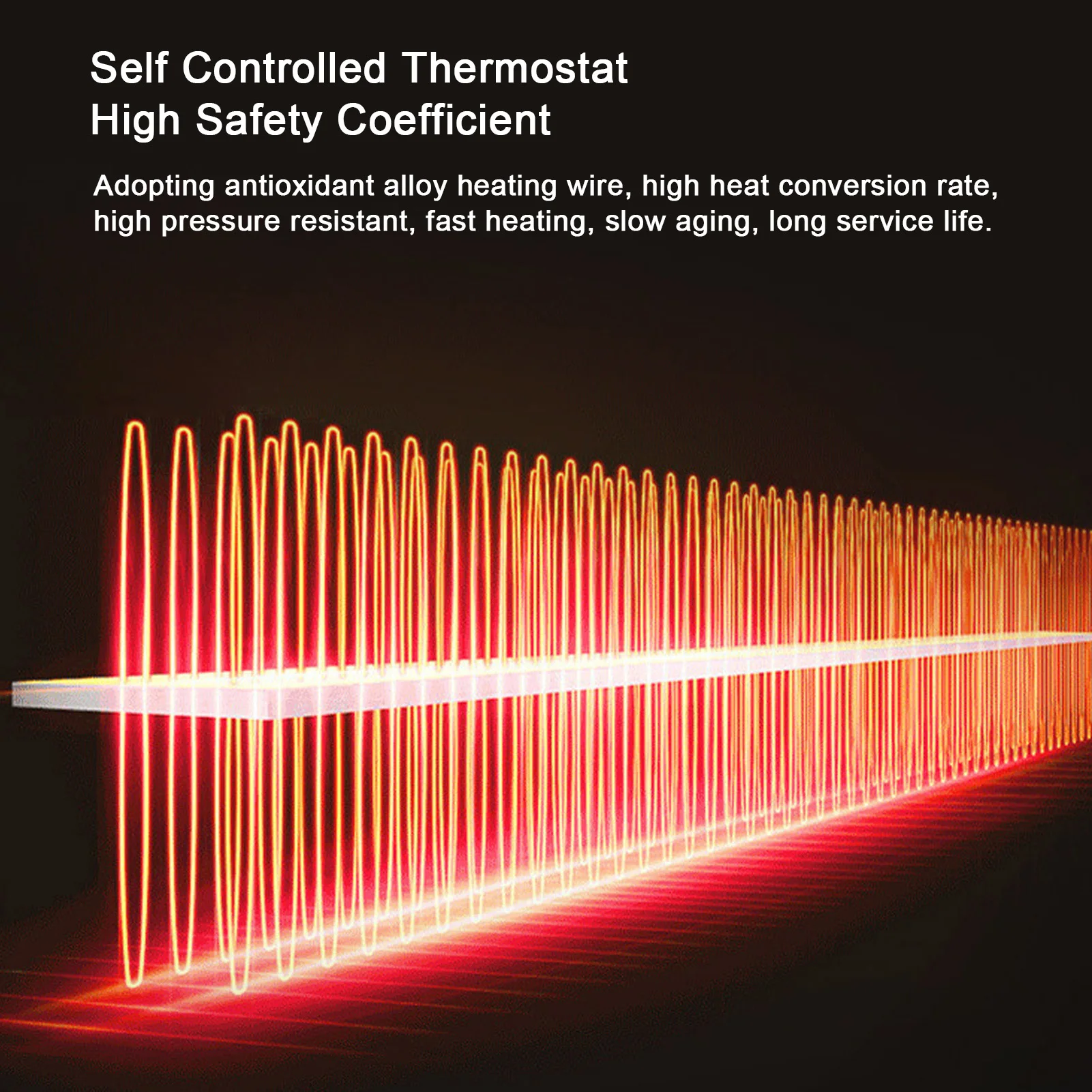 سخان سيارة محمول 24 فولت، تسخين سريع عالي الطاقة لإزالة الجليد في الشتاء وإزالة الضباب والتدفئة الشخصية #4