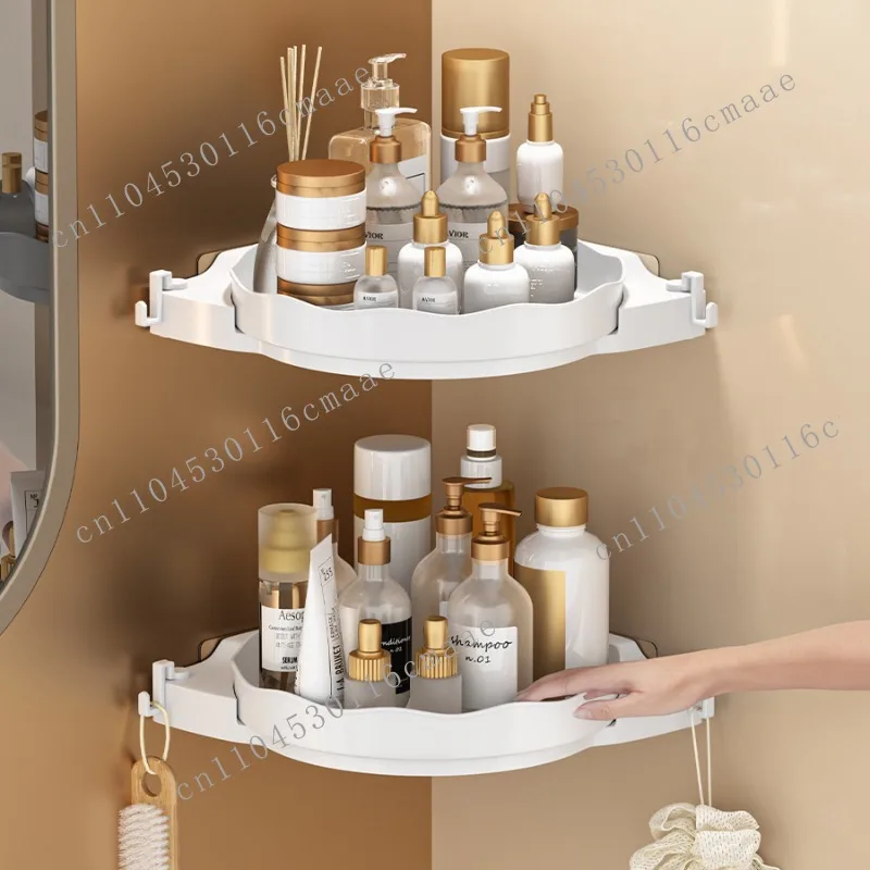 Special toilet rack No punching Wall-mounted bathroom Toilet Wash table Corner storage