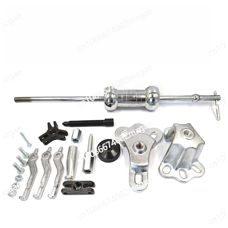 

Universal Wheel Bearing Puller Kit - Hub Removal Tool for Cars & Vans with Slide Hammer and Axle Extraction Adapters