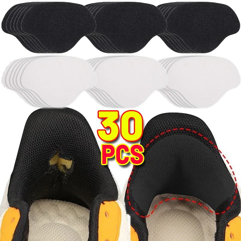 6/30pcs Sports Shoes Repair Stickers Suede Heel Protector Anti-Wear Repair Holes Self-adhesive Patches Insoles Foot Care Insert