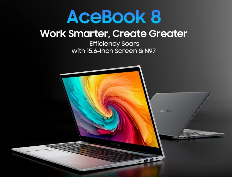 2025 New Blackview ACEBOOK 8, CPU Generation N97 120Hz 15.6-Inch, 12Th Generation N97 16+512GB Notebook, 16GB RAM, 512GB ROM