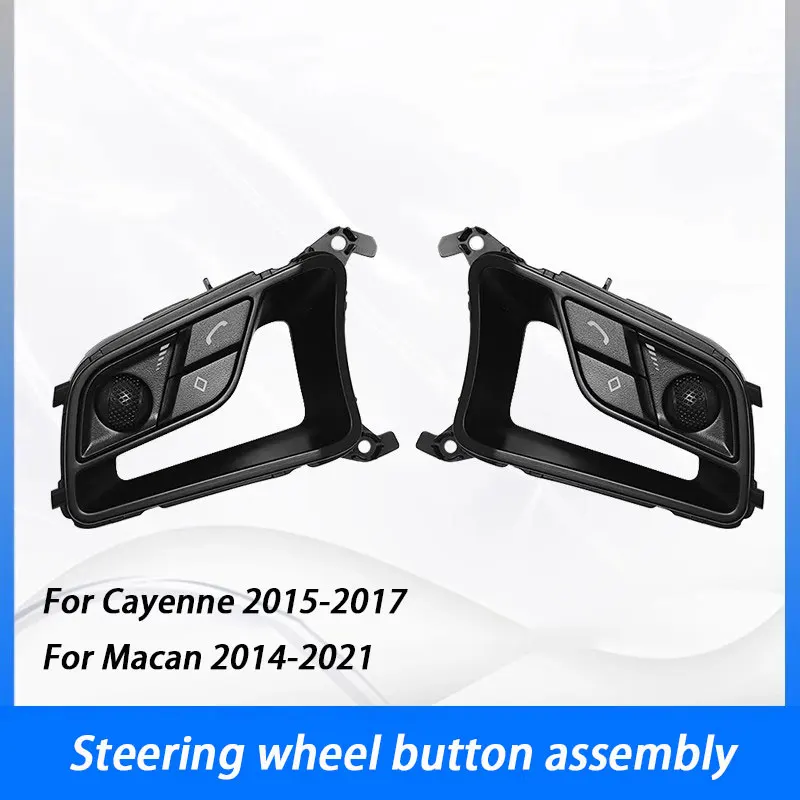 Car Steering Wheel Switch Button Assembly for Porsche Cayenne 92A 9YA 2015 2016 2017 Macan 95B 2014-2021