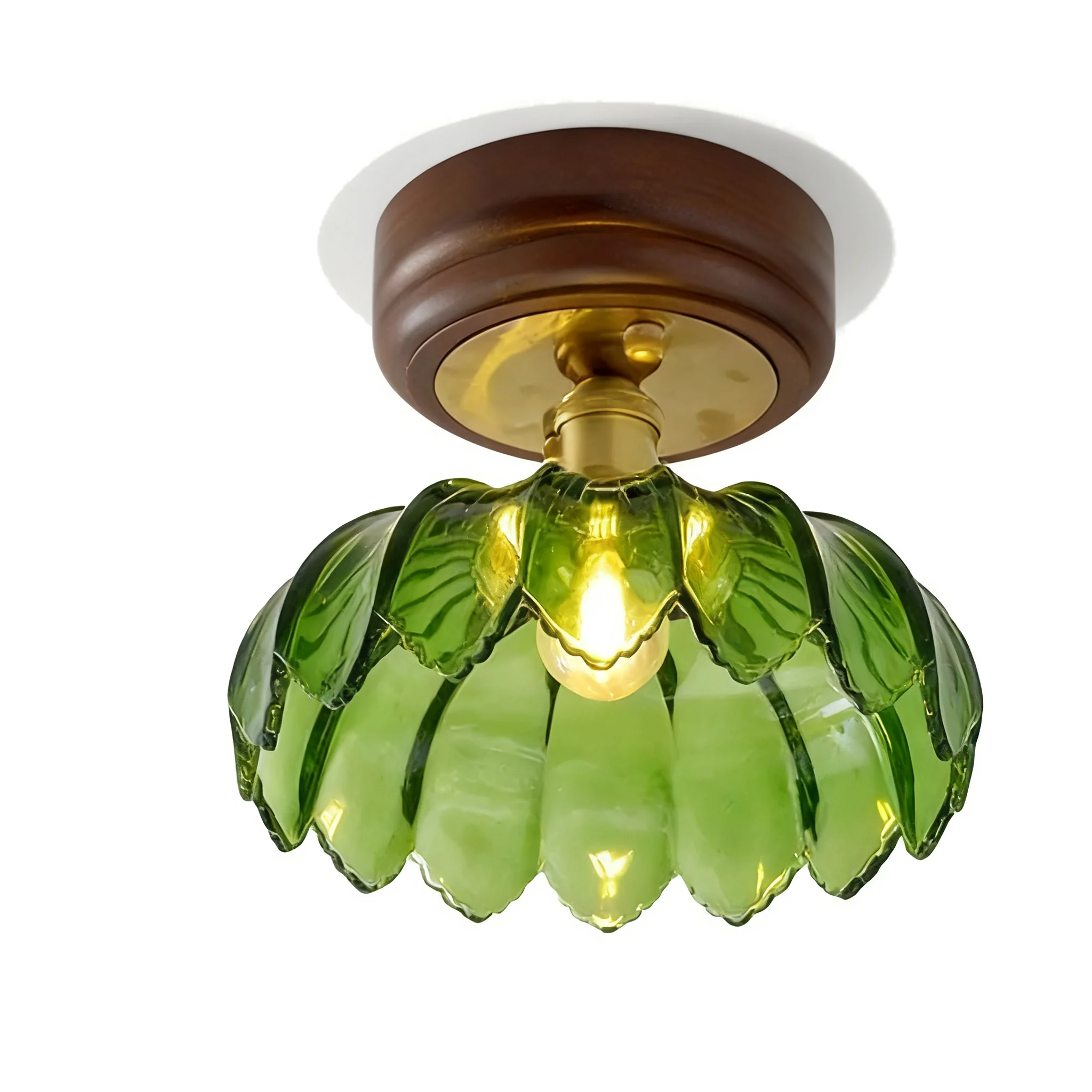 Retro Ceiling Light Small Balcony Lamp Vintage Corridor Light Compact Entrance Fixture Suitable