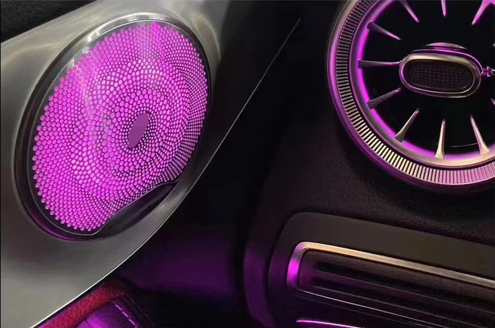 For ICarsin Symphomy LED GLC X253 Car Interior Ambient Light For Mercedes Benz C Class W205 Atmosphere Strip Accessories Upgrade