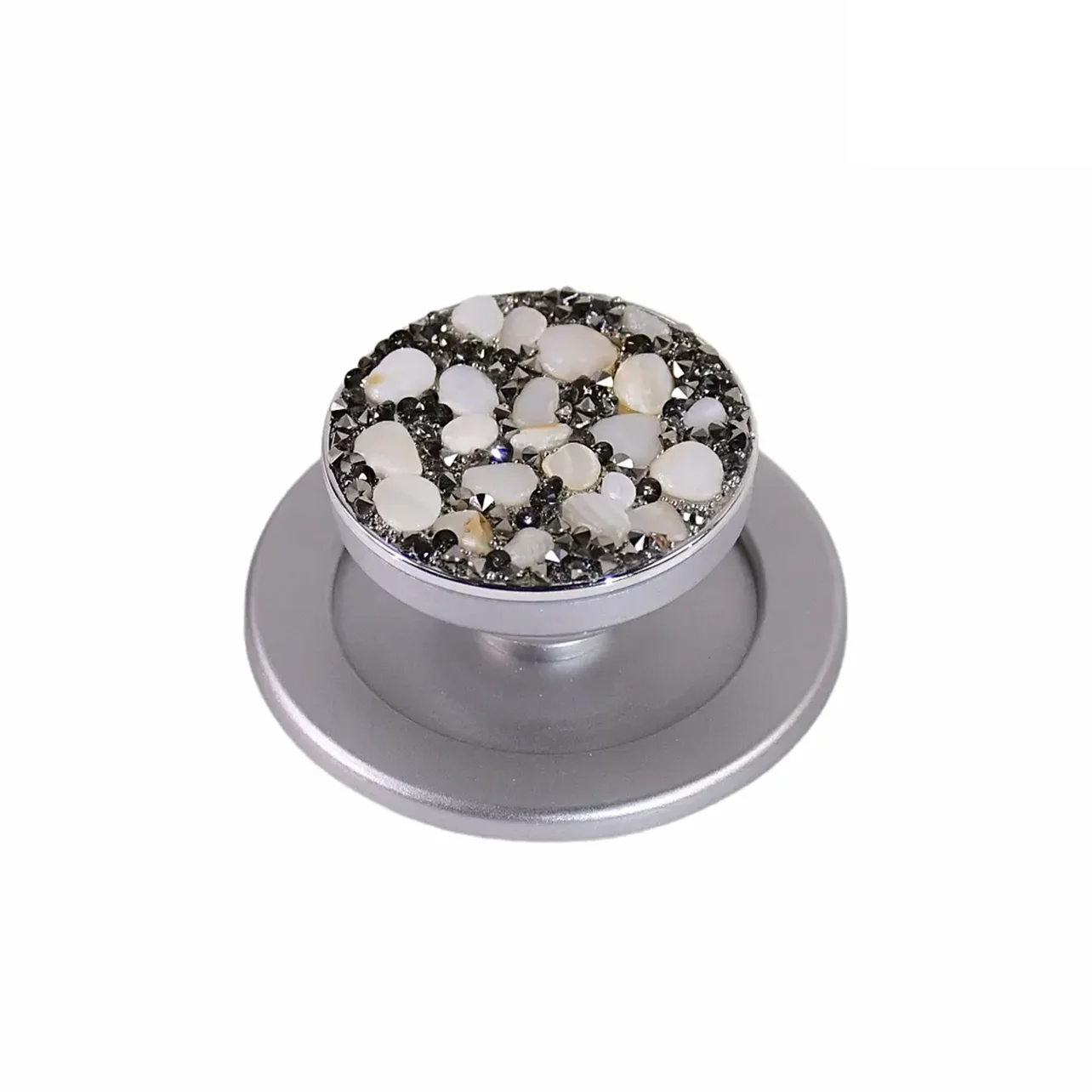 Kreatywny kamienny stojak Magsafe ze strasami do Apple Iphone 16 pro max 15 14 13 12 Magsafe poduszka powietrzna termokurczliwy przenośny odpinany stojak