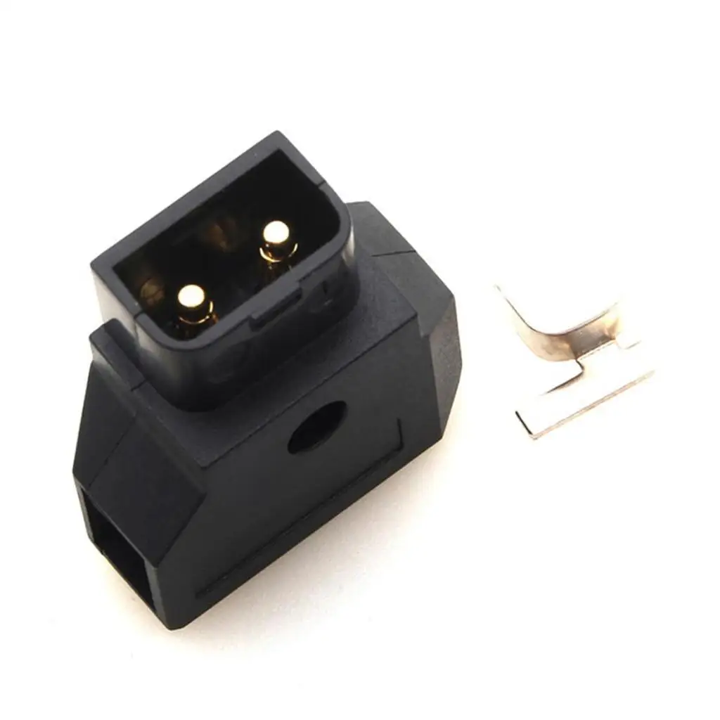 ABS D Tap Power Connector Male Plug Screw Terminal Adapter for Camera Rig Compatible Anton