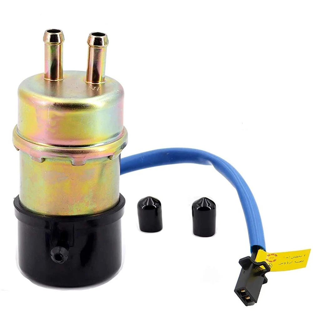 original Electric Fuel Pump 12v Kawasaki Mule Fuel Pump 49040-1055 KAF620 3000 3010 3020 2520 2500 2510 1000(8mm In/Outlet)