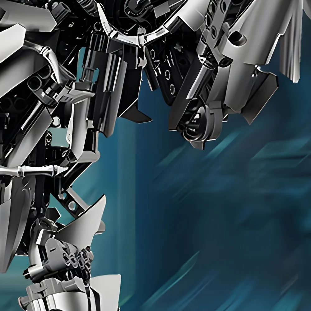 Modelo Mech, robot de ensamblaje de alta dificultad, juguete de bloques de construcción, regalo de cumpleaños para niño, adorno familiar