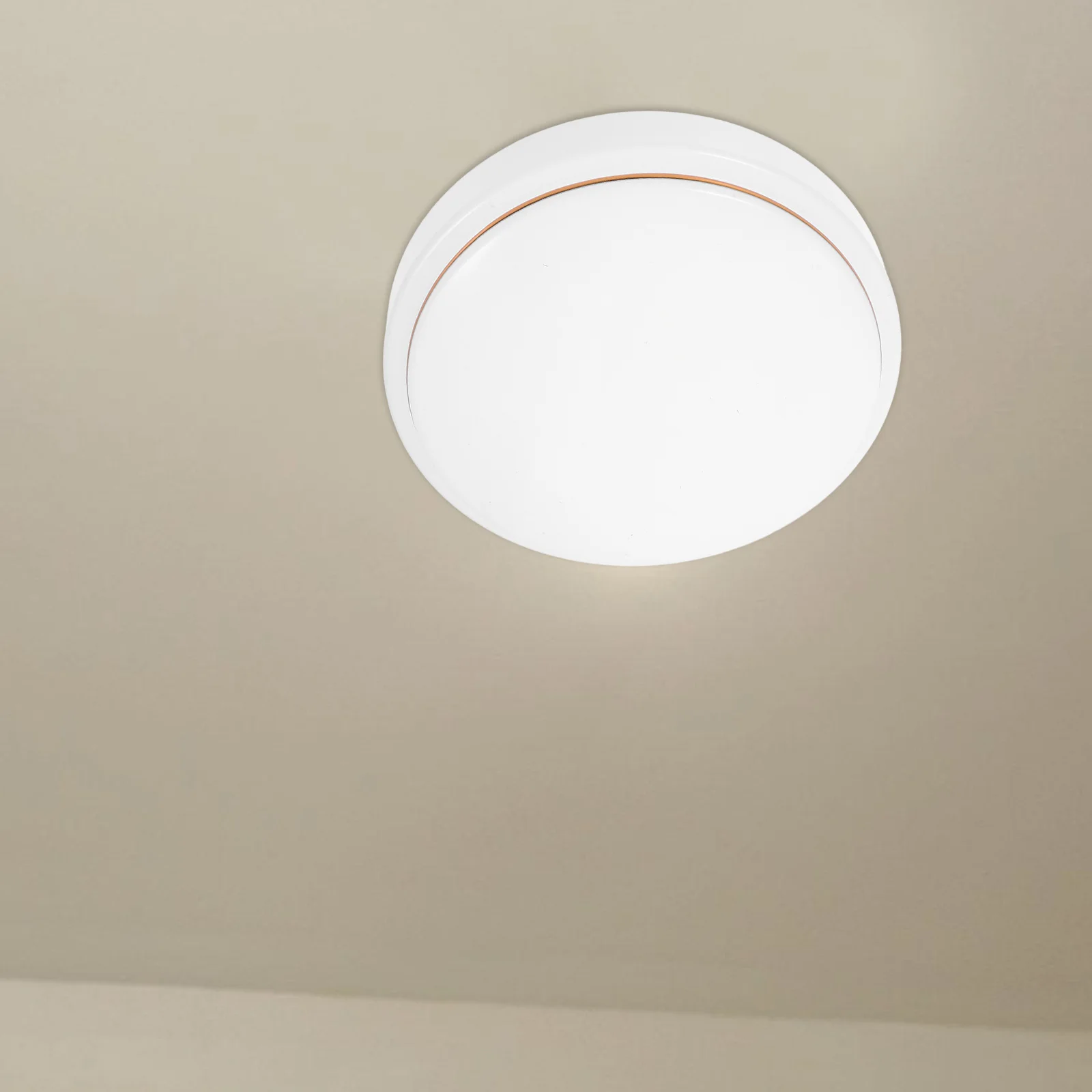 Luz de techo de plástico, pantalla de cúpula, montaje empotrado, cubierta redonda de 18,7 Cm de diámetro para dormitorio, comedor, reemplazo de accesorios de iluminación