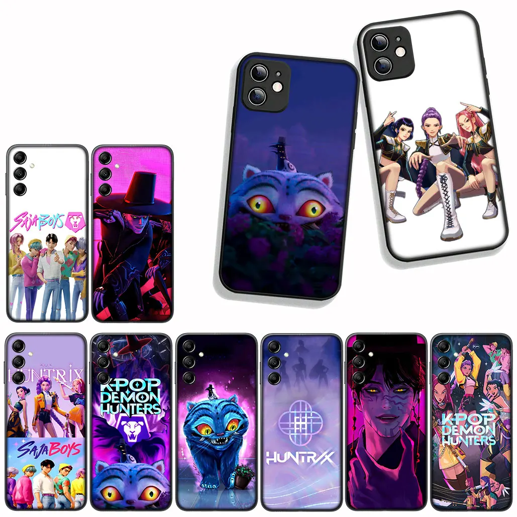 Чехол для Xiaomi Redmi 9A 9C NFC 7A 9T Note 9 8 7 8T 14 Note9 Note8 A5 A4 Чехол для телефона Jinu KPop Sajas Demons Tiger Boys Hunters