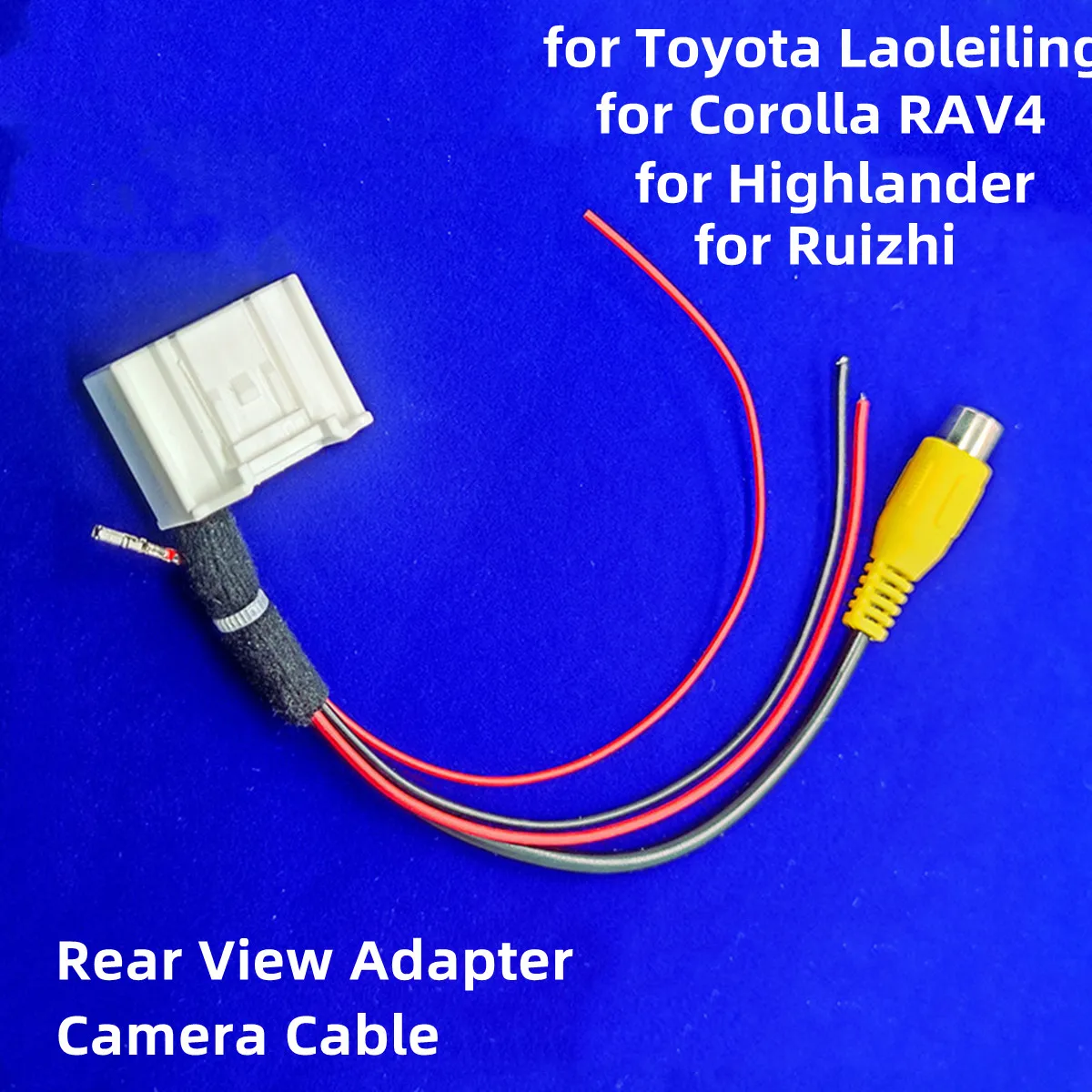 Car Screen Upgrade Reverse Rear View Adapter Cable for Toyota Laoleiling Corolla RAV4 Highlander REIZ