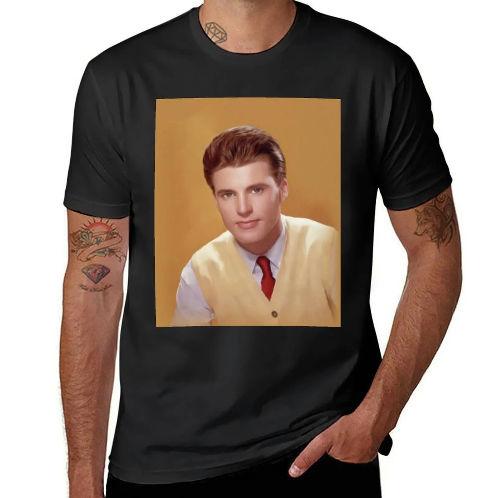 

Ricky Nelson, Music Star T-Shirt shirts graphic tee Funny t-shirts vintage clothes men clothes