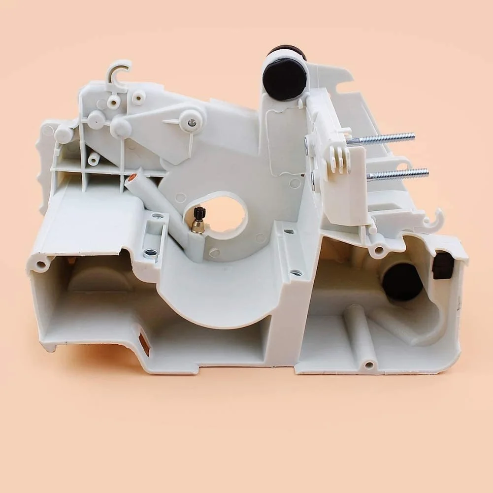 White Crankcase Assembly High-strength Plastic Optimized Design Precise Manufacturing For Heavy Duty Cutting For MS170 Chainsaw