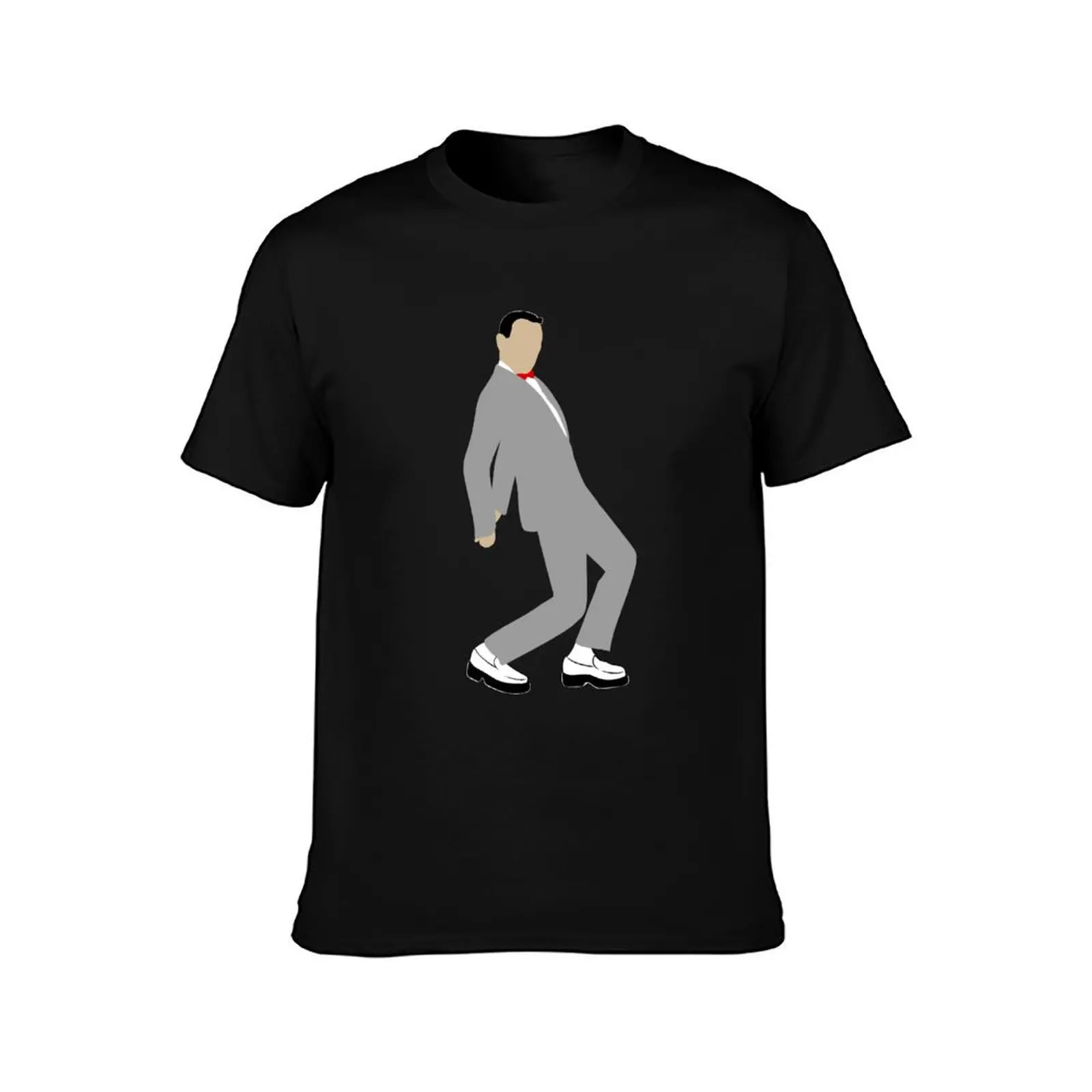 Pee Wee Herman T-Shirt Light Athletic Short Sleeve Tee Shirt T-Shirt
