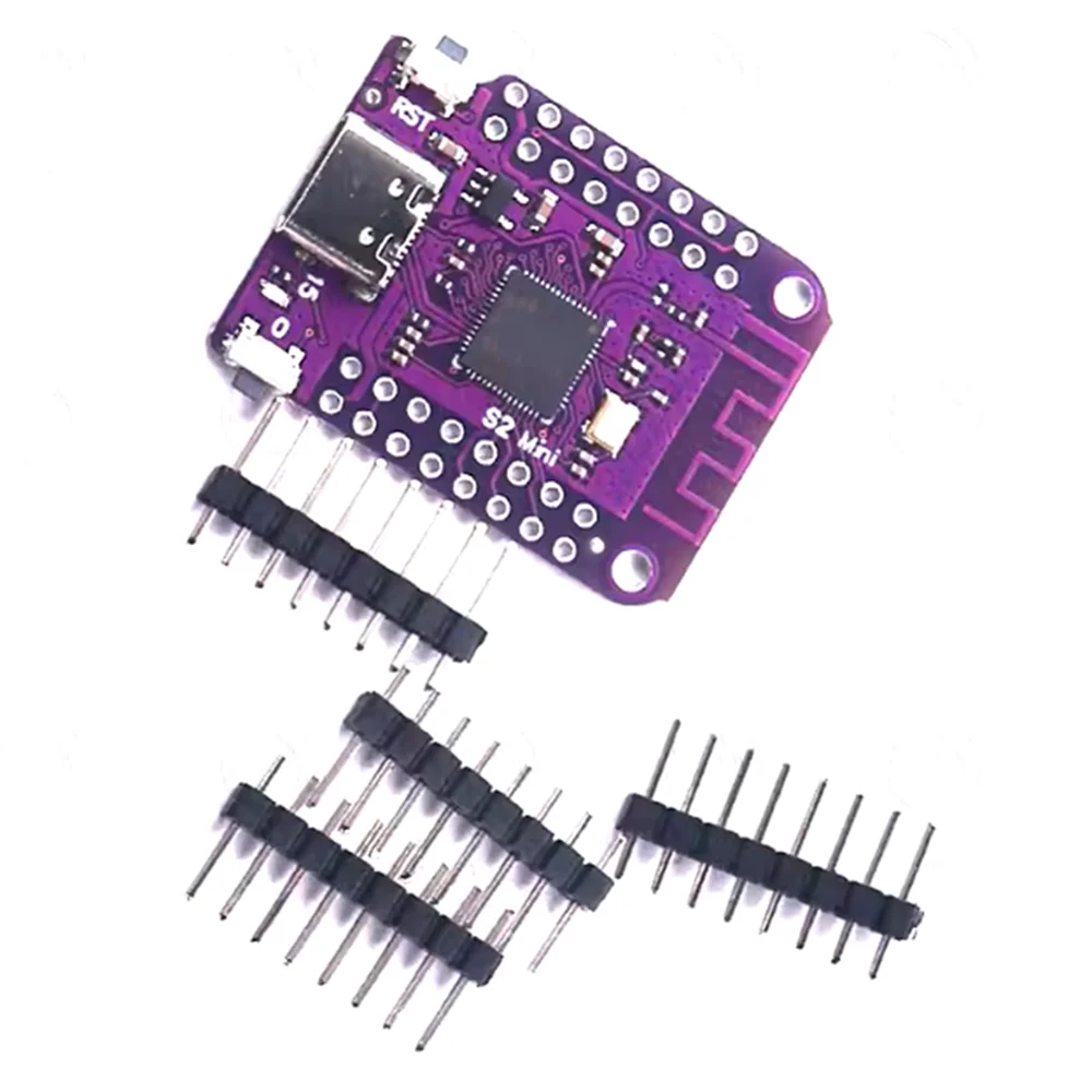 ESP32 S2 Mini V1.0.0 - LOLIN WIFI IOT Board based ESP32-S2FN4R2 ESP32-S2 4MB FLASH 2MB PSRAM MicroPython Arduino Compatible