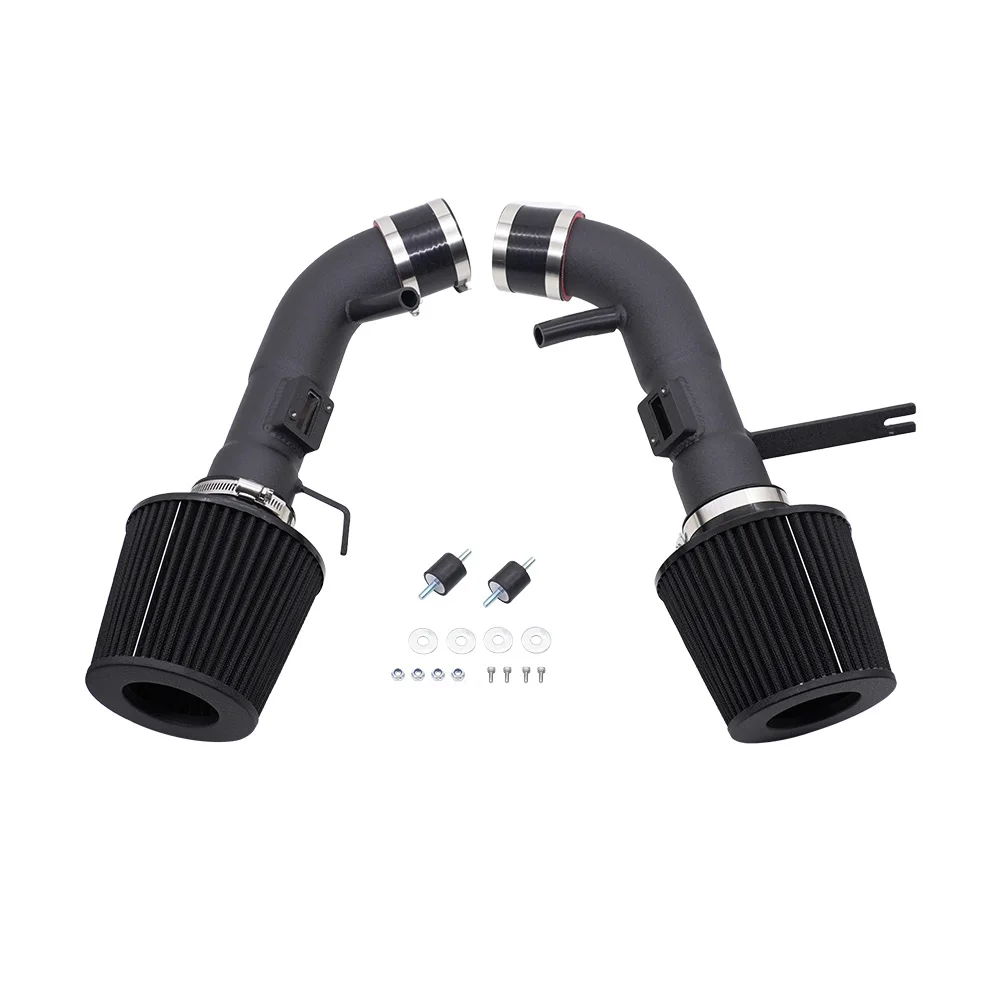 High Flow Car Performance Cold Air Intake Pipe Kit with Air Filter for Infiniti G35 G37 Q50 3.7L Nissan 370Z Engine Racing Parts