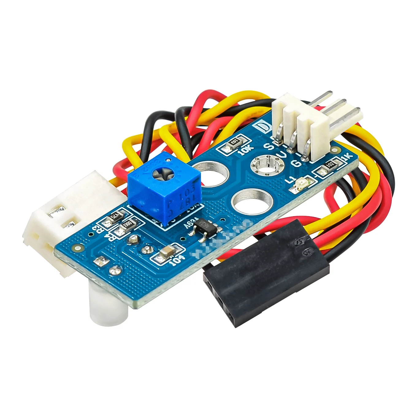 Grayscale module Digital photoelectric line search photosensitive line patrol color recognition single channel grayscale sensor