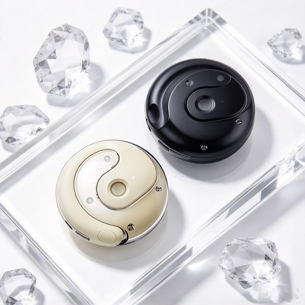 TWS Bluetooth Headset Wireless Headset Bring Rich Stereo Details Slim Housing Easy Operation for Media Streaming