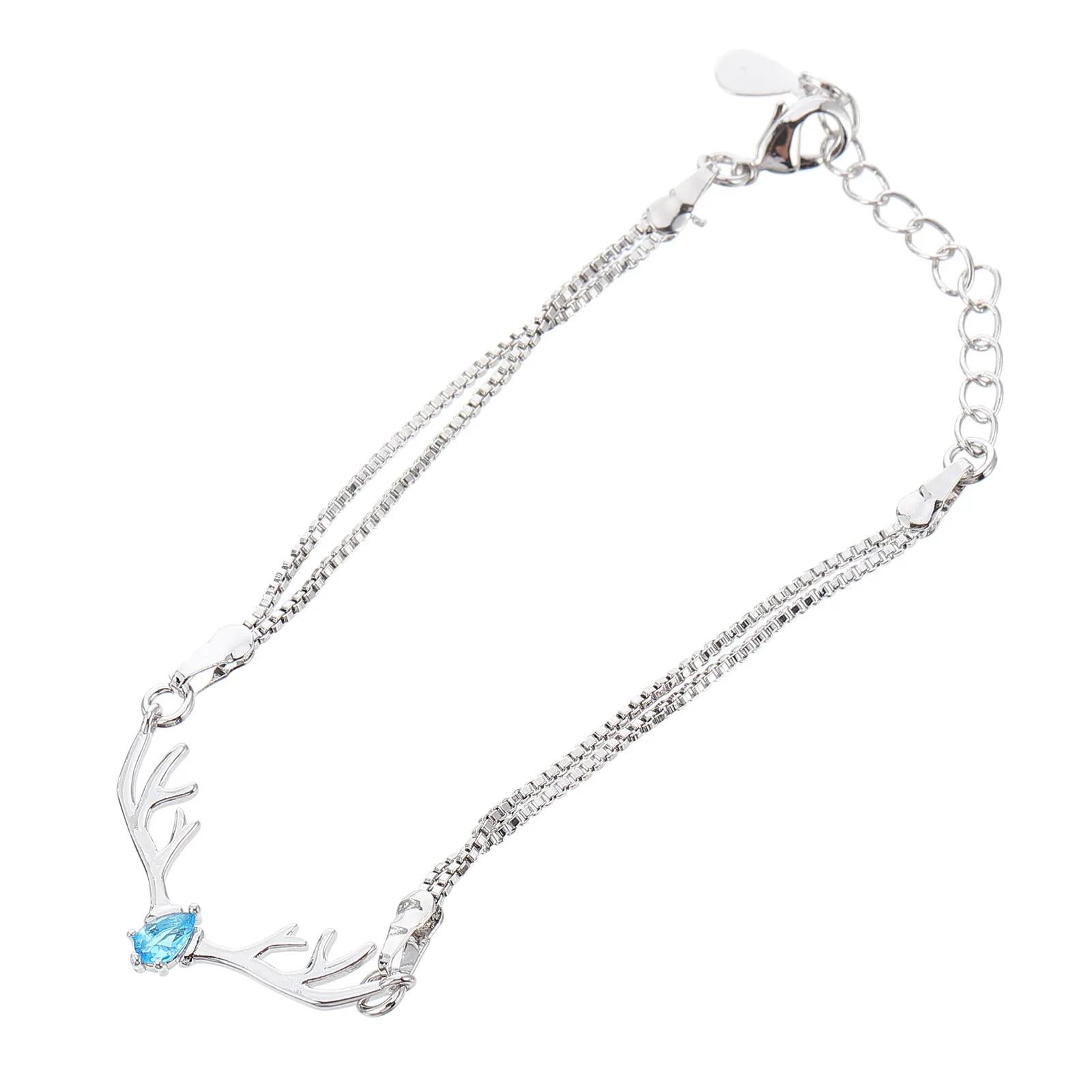 1Pcs Antler Bracelet Stylish Adjustable Elegant Jewelry for Women Christmas Gift Employee Welfare Christmas Supplies Couple Gift