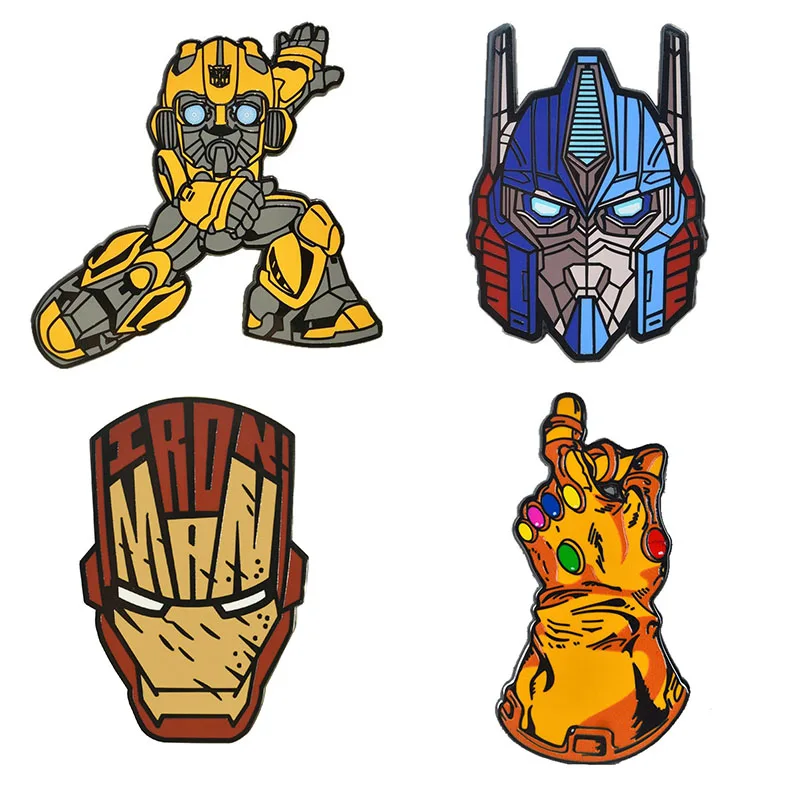 

Movies Autobot Logo Enamel Pins Mecha Robot Cartoon Metal Brooch Badge Fashion Jewellery Clothes Hat Backpack Accessory Gifts