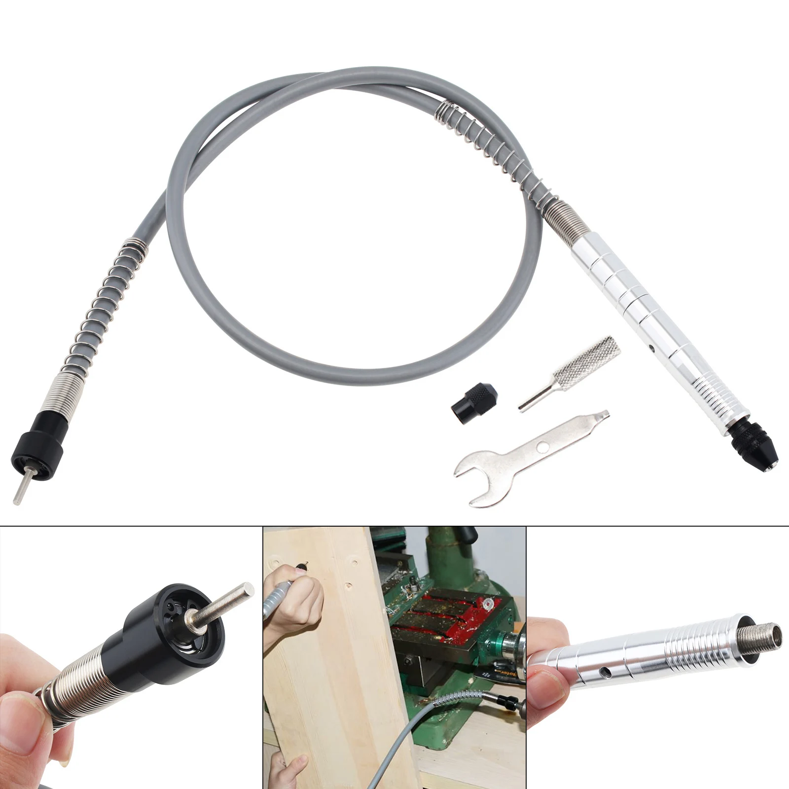 

Flexible Shaft Grinder Extension Rotary Tool Flexible Drill Extension Cord for Electric Grinder Engraving Machine