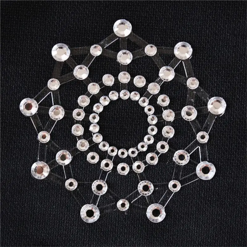 Sexy Transparent Breast Patch Cover Rhinestone Designed Nipple Prtals Self Adhesive Chest Pad Adult Sexy Supplies Lingerie