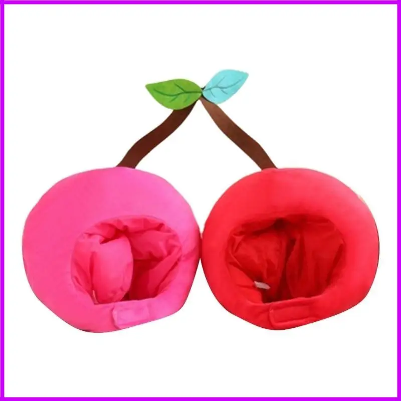 

Головной убор с фруктами на Хэллоуин идеально подходит для ролевых игр, костюмированных вечеринок, плюшевая шляпа, мультяшные