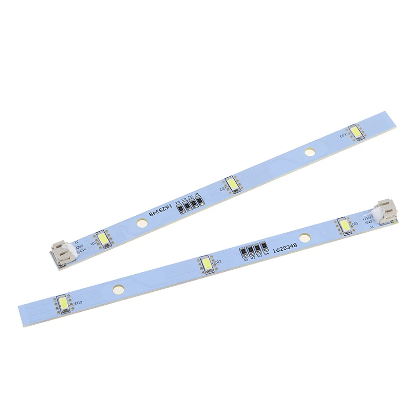 2pcs Freezer Light Bar LED Strip For RONGSHENG/ HISENSE Refrigerator LED Light E349766 MDDZ-162A 1629348 DC12V 2W