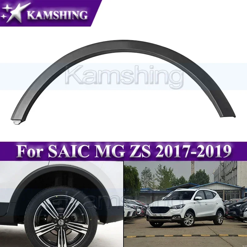 

Kamshing 1pcs Front or Rear Bumper Wheel Eyebrow For SAIC MG ZS 2017-2019 Fender Wheel Eyebrow Trim Anti-collision Strip