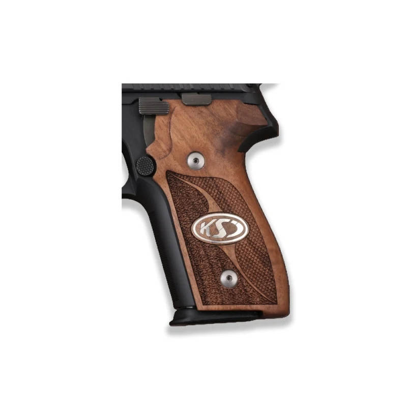 KSD Brand Sig Sauer P228 / P229 Compatible Walnut Grips Double-Checkering