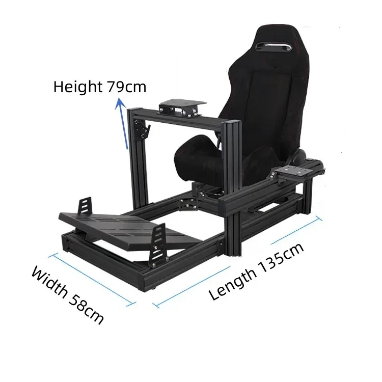 Popular DIY Flight simulation driving seat  PS4 home gaming sim racing cockpit