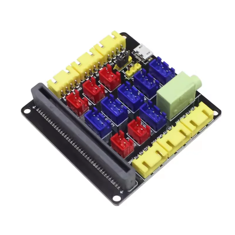 Microbit V2 expansion board IOBIT V1.0/2.0/3.0 motherboard micro: bit horizontal adapter board