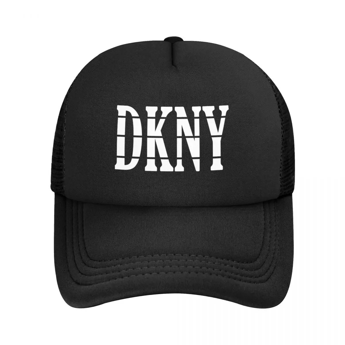 

Adult Dknys Trucker Caps Outdoor Mesh Baseball Cap Polyester Dad Hat Trucker Worker Cap Adjustable Golf Hats Summer