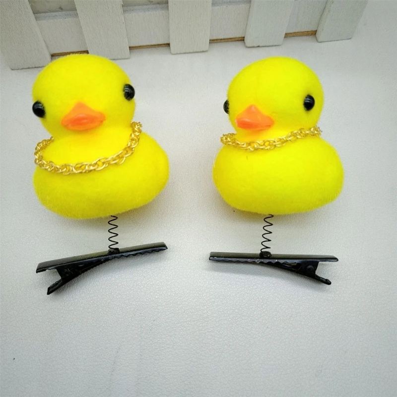 Jepit Rambut Bebek Lucu Jepit Rambut Berbentuk Bebek Jepit Rambut Itik Klip Bebek Jepit Rambut Tema Hewan Dropship