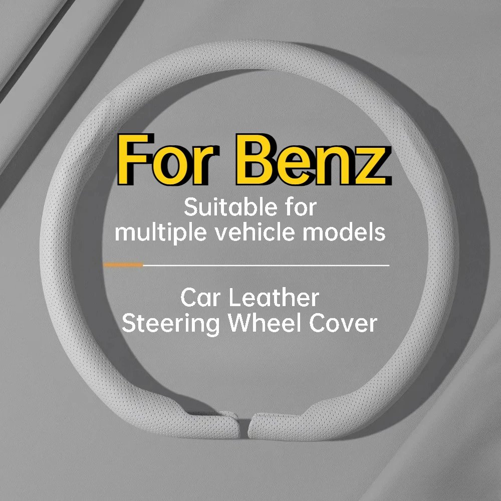 For Mercedes-Benz C E Class C260L E300L GLC E350 GLB220 A200L S450 Premium Anti-slip Steering Wheel Cover Interior Accessories