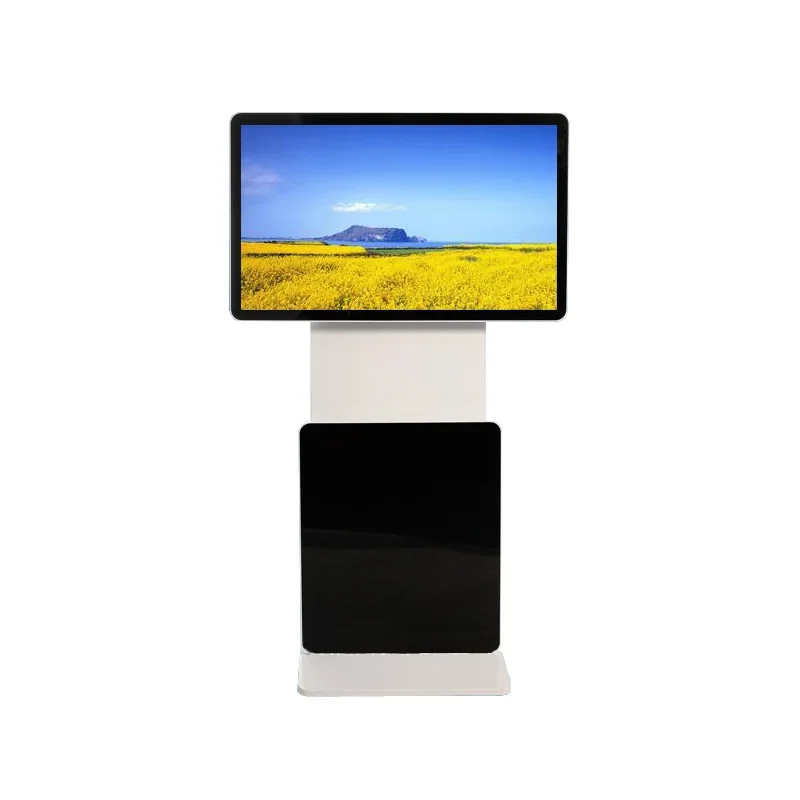 43 inch rotary vertical advertising machine HD LCD touch screen ultra-thin multimedia inquiry machine