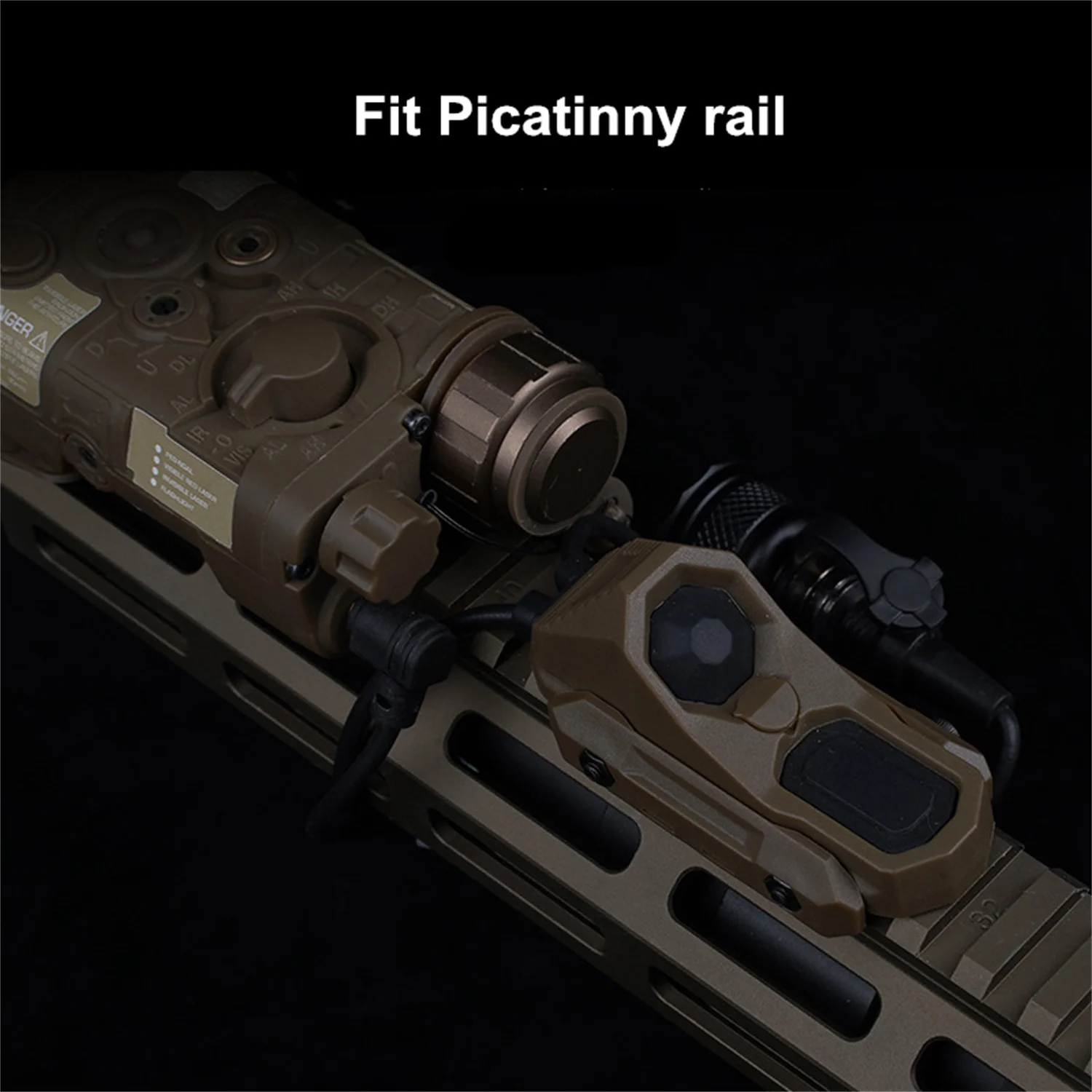 Axon interruptor presión táctica airsoft doble función SF compatible - imagen 4