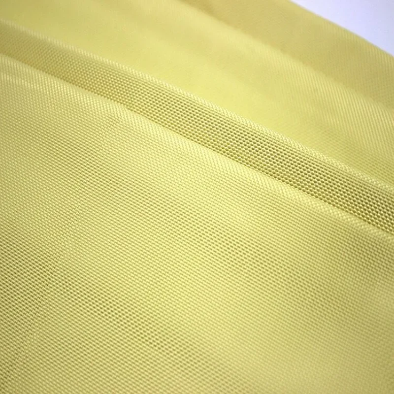 1m Width Yellow Color Plain Kevlar Fabric Aramid Fiber Cloth Bulletproof Fabric for DIY Sewing Clothing Vest Jacket