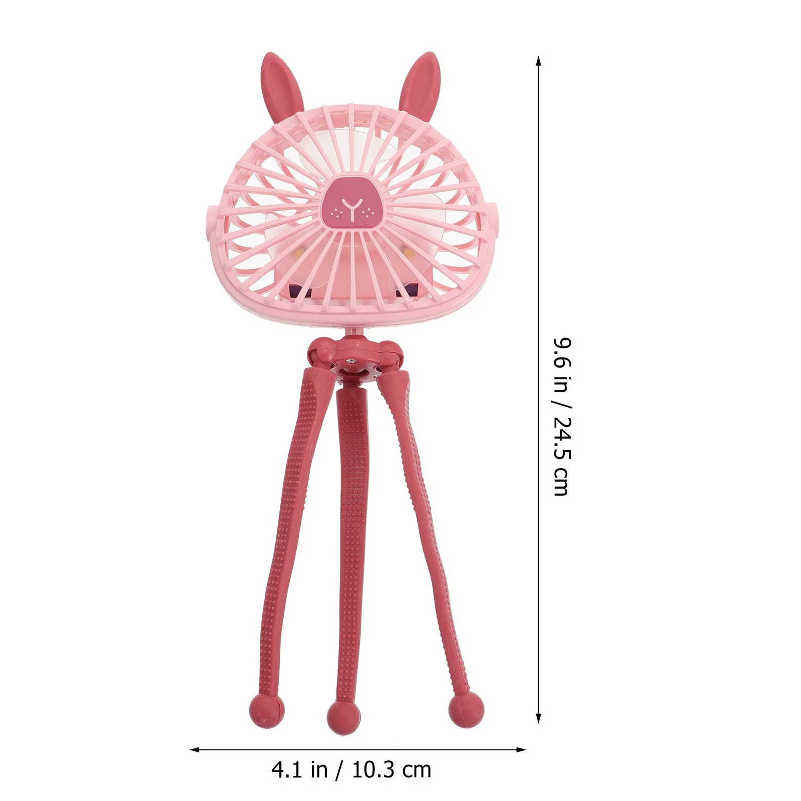 

Usb Mini Flexible Tripod Silent Stroller 3 Speeds Rechargeable Portable Electronic For Baby Car Seat Handheld Fan Multipurpose