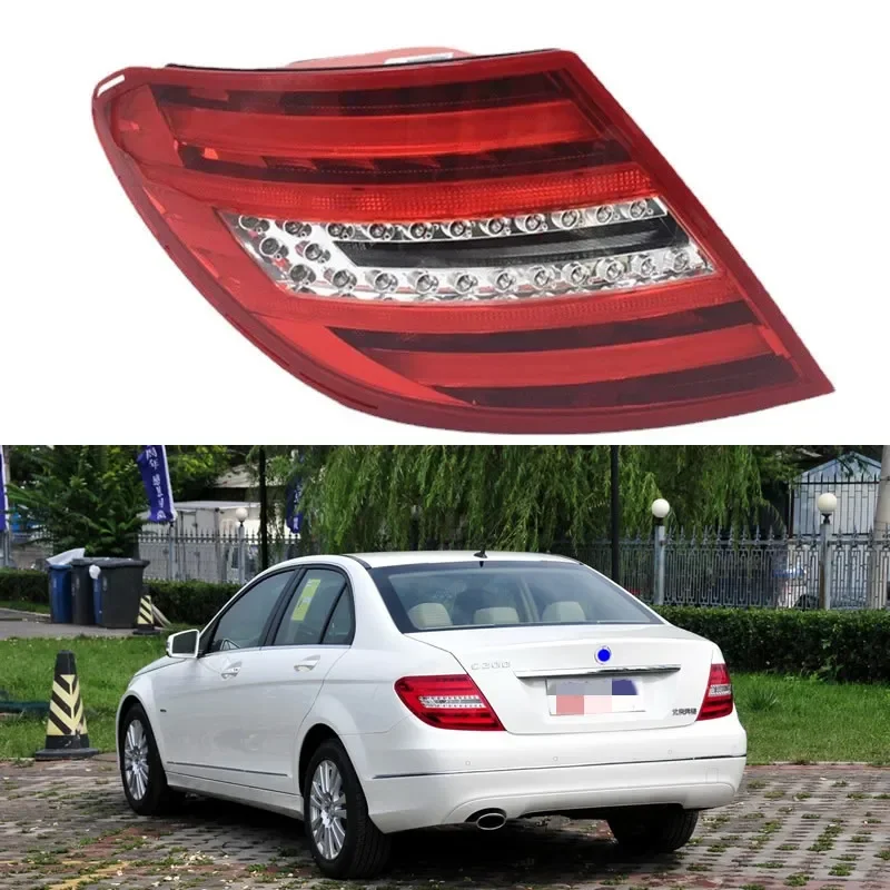 

For Mercedes-Benz C-Class w204 C180 C200 C250 C260 C300 2011 2012 2013 Car Accessories Tail Light Assembly Stop Lights Rear lamp