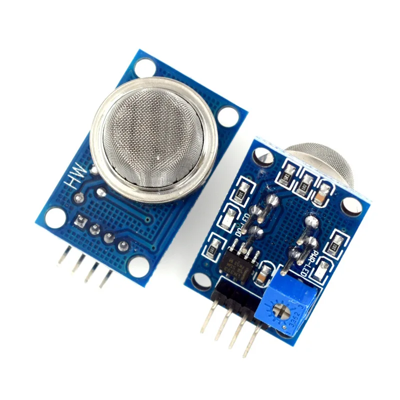 Immagine 6: Modulo sensore gas MQ-2 per rilevamento gas combustibile GPL metano fumo