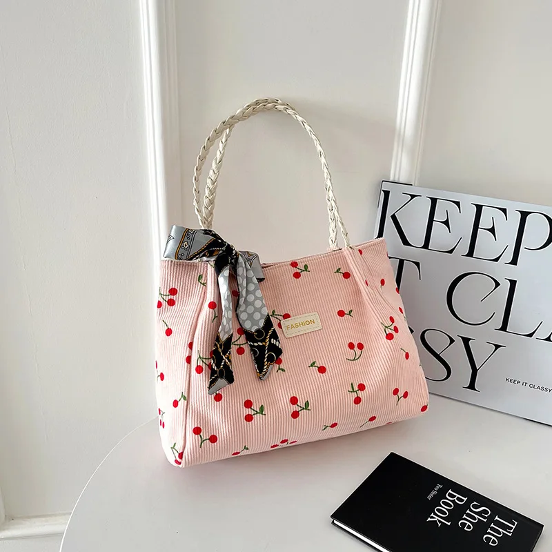 

Women's 2025 New Trendy Tote Bag, Simple Large Capacity Handbag for Women, Sweet Fashionable Crossbody & Shoulder Bag