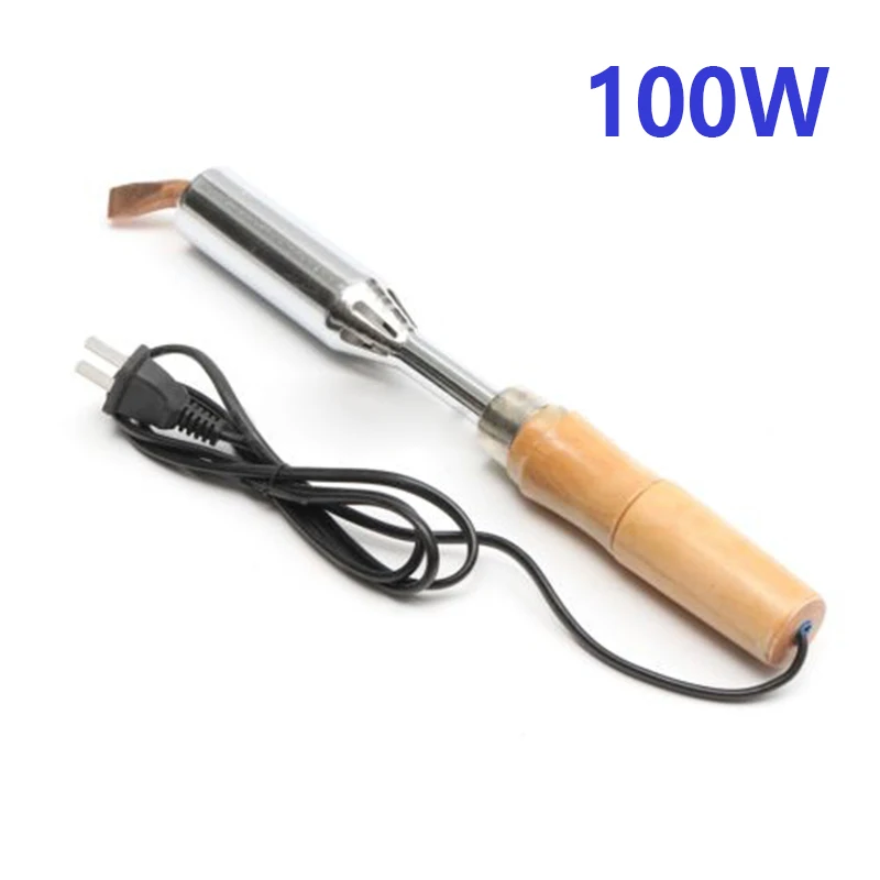 

Electric Iron Flatiron Brand Iron Searing Iron Precision Soldering Iron With Chisel Tip AC 110V 100/150/200/300W Power